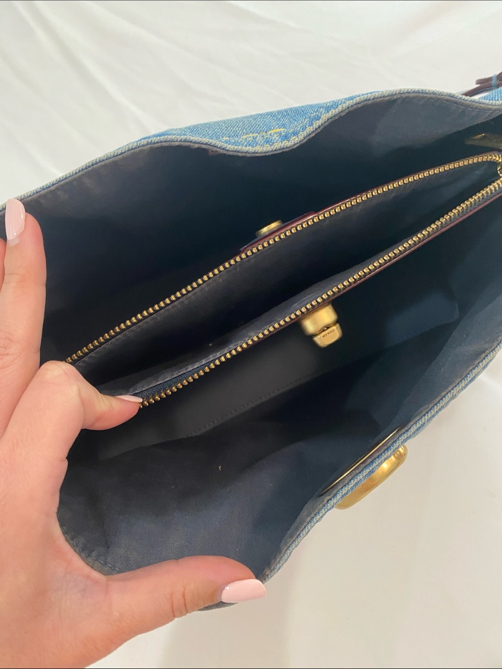 Coach Denim Willow Purse - Picture 6 of 6
